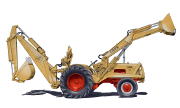 J.I. Case 310 backhoe photo