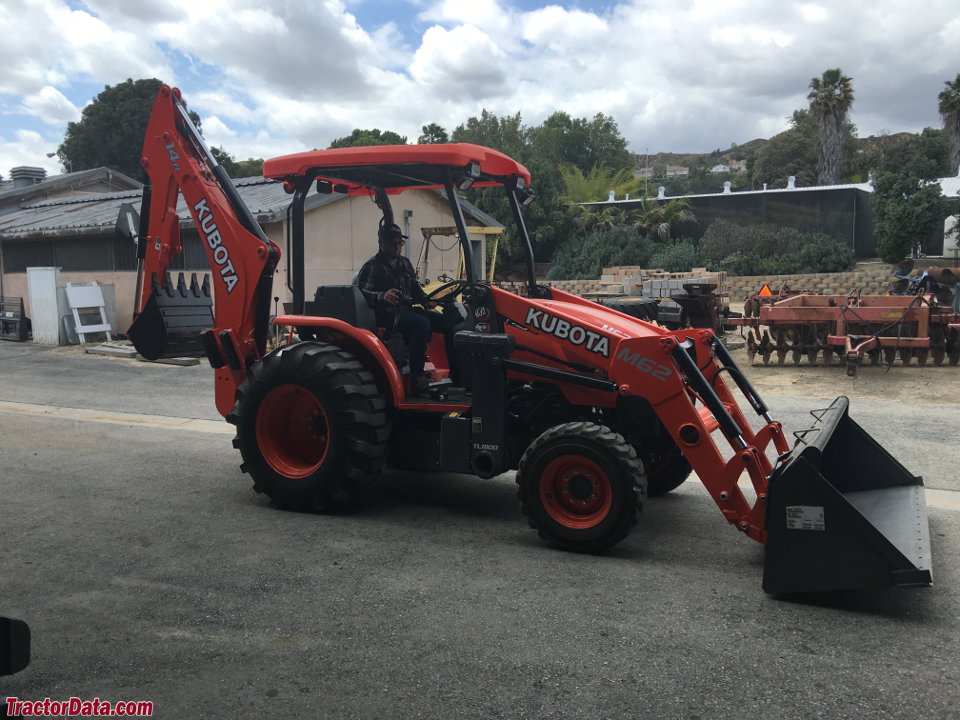 Kubota M62, right side.