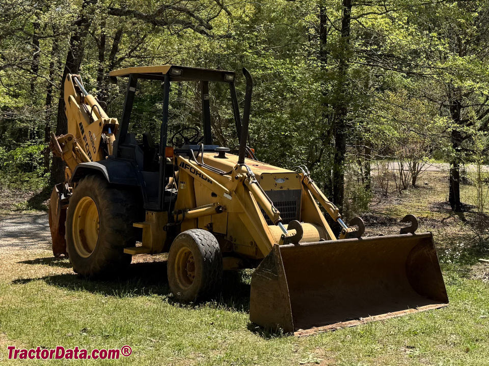 Ford 455D tractor loader-backhoe.