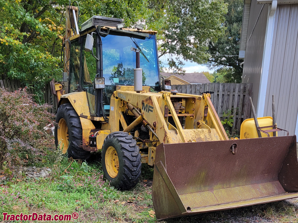 Massey Ferguson 60H, front right view.