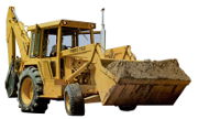 Ford 750 backhoe photo