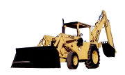 Ford 755B backhoe photo