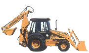 J.I. Case 590 Super L backhoe photo