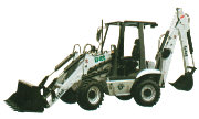 EarthForce EF-400 backhoe photo