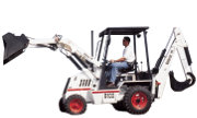 Bobcat B100 backhoe photo