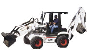 Bobcat B300 backhoe photo