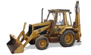 Caterpillar 428 tractor photo