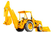 John Deere 500C backhoe photo