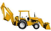 White 2-80-17 backhoe photo