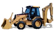 Caterpillar 428B backhoe photo