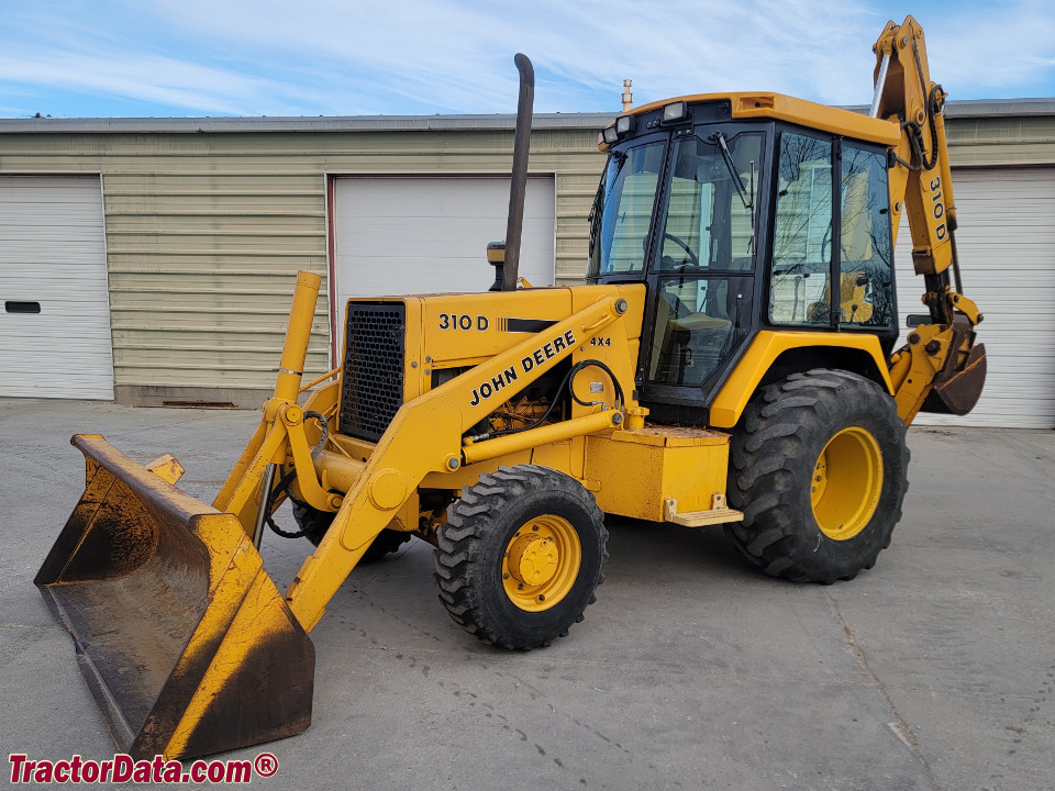 John Deere 310d Backhoe Loader Tractor Information