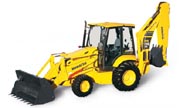 Komatsu WB156-5 backhoe photo