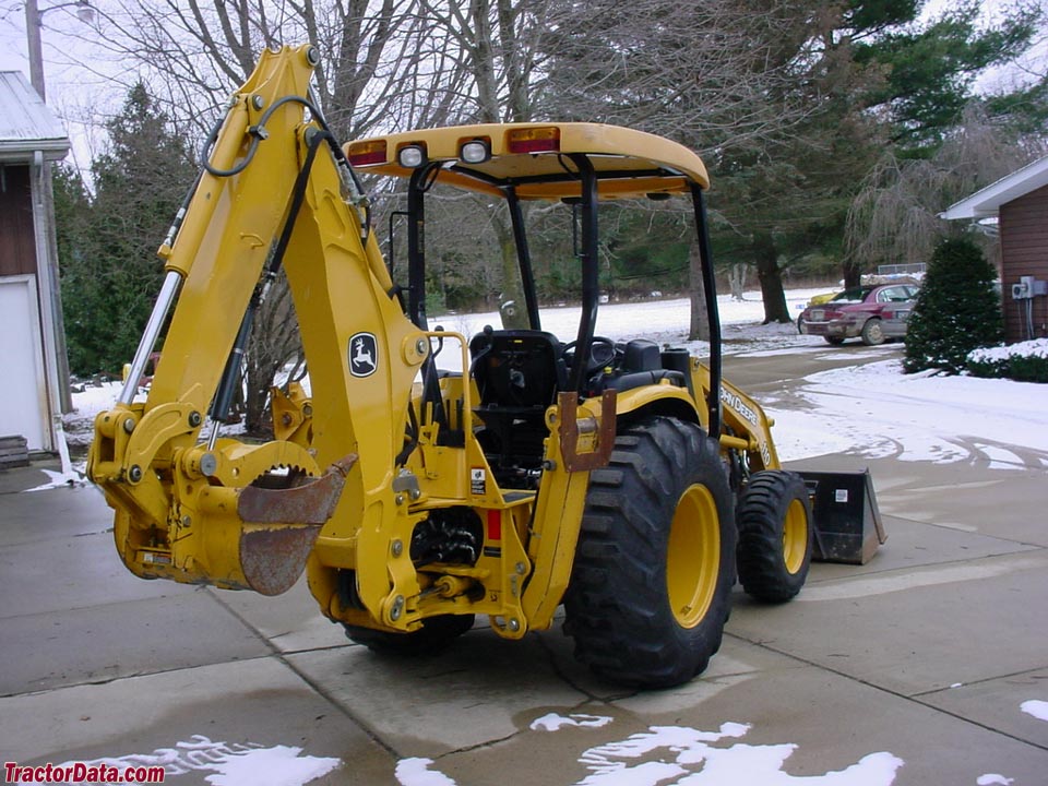 John Deere 110tlb Backhoe Loader Tractor Photos Information