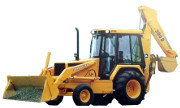 John Deere 300D backhoe photo