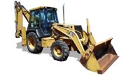 John Deere 315SE backhoe photo