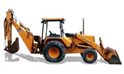 John Deere 510B backhoe photo