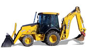 John Deere 410G tractor photo
