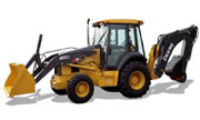 John Deere 410J backhoe photo