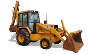 John Deere 510D backhoe photo