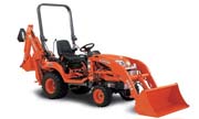 Kubota BX25 backhoe photo