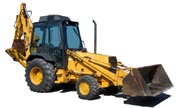 Ford 555C backhoe photo