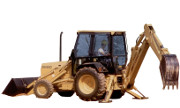 Ford 555D backhoe photo