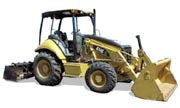 Caterpillar 414E industrial tractor photo