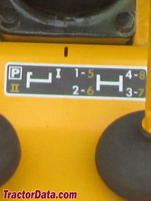 John Deere 300 transmission controls