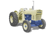 Ford 4500 industrial tractor photo