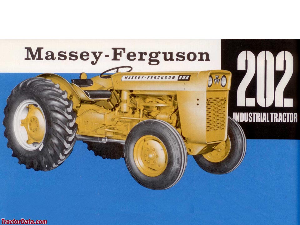 Massey Ferguson Work Bull 202 advertising image.