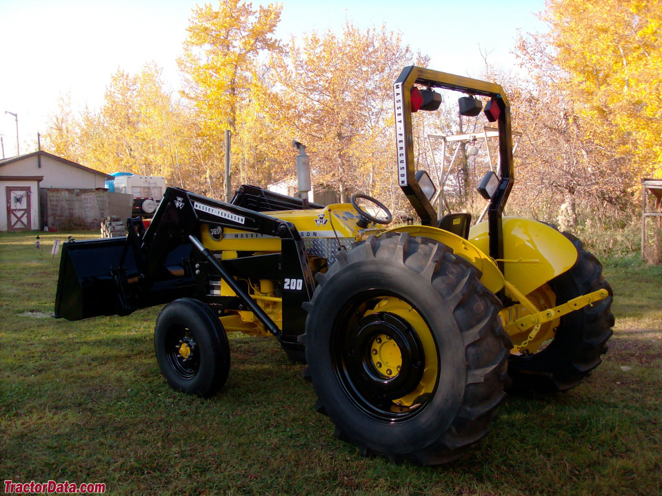 Massey Ferguson 3165 with 200 front-end loader.