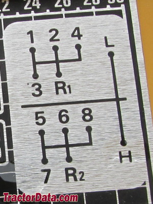 Ford 340 transmission controls