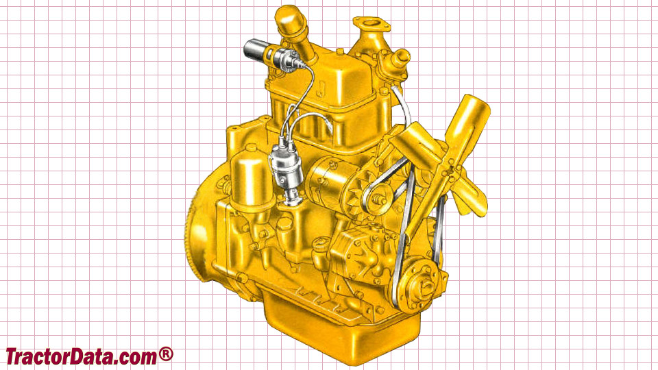 John Deere 440 engine image