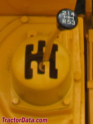 John Deere 440C transmission controls