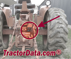 John Deere 500 serial number location
