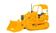 John Deere 355D tractor photo