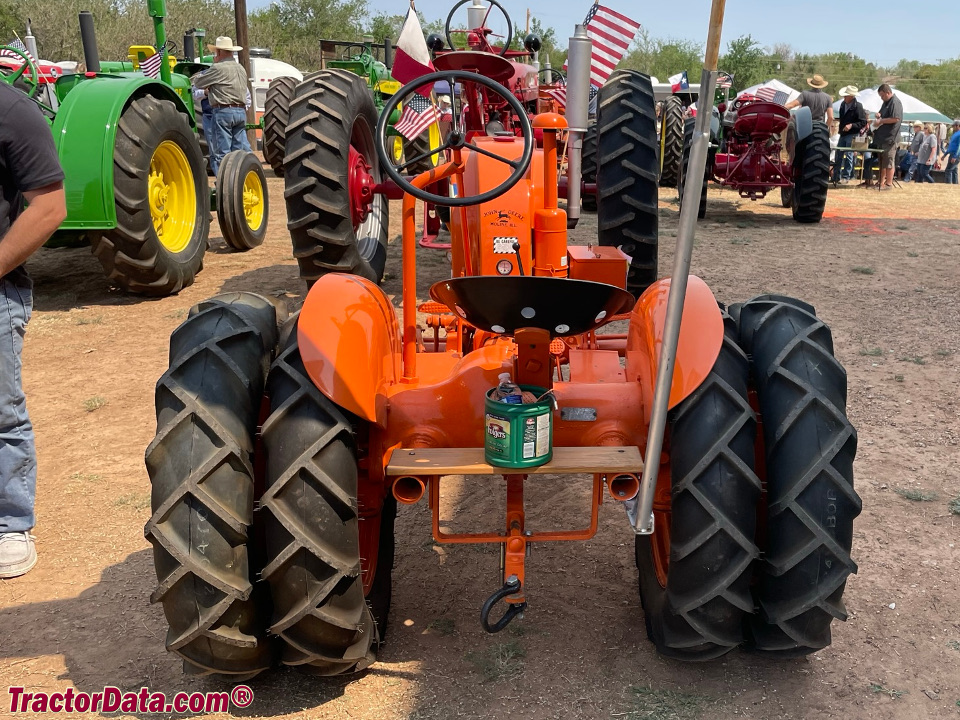 Deere LI in orange.