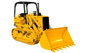 John Deere 455D tractor photo
