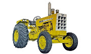 Oliver 1900 industrial tractor photo