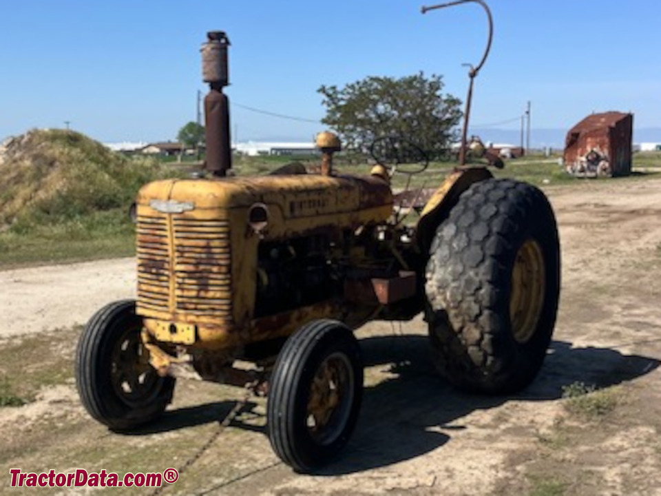 International ID-9 industrial tractor.
