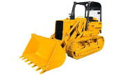 John Deere 555A tractor photo