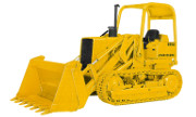 John Deere 555B tractor photo