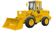 John Deere 444E tractor photo