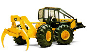 John Deere 540B industrial tractor photo