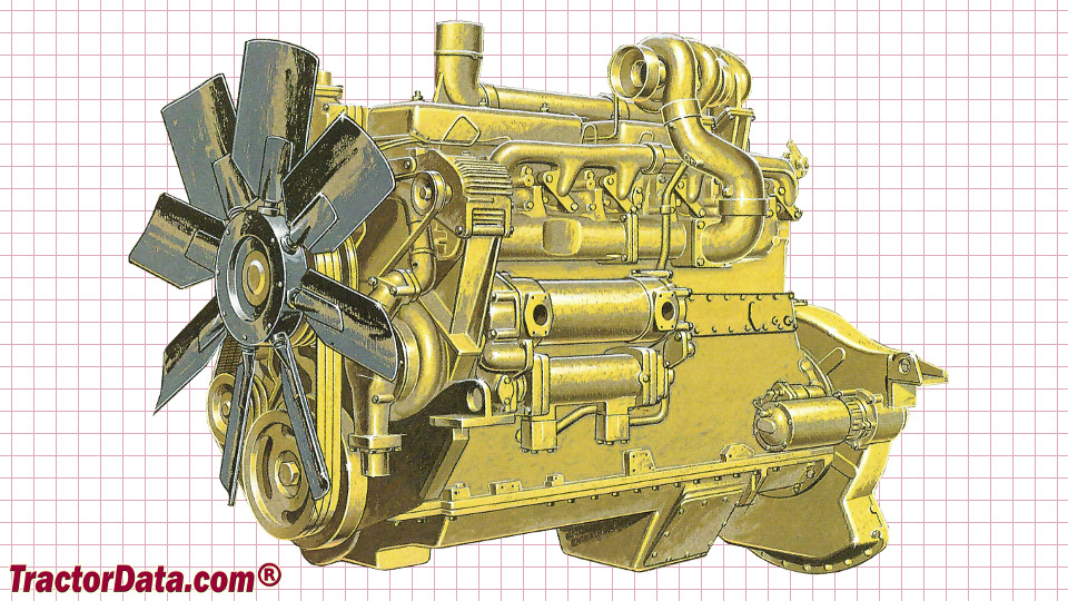 Caterpillar D8K engine image