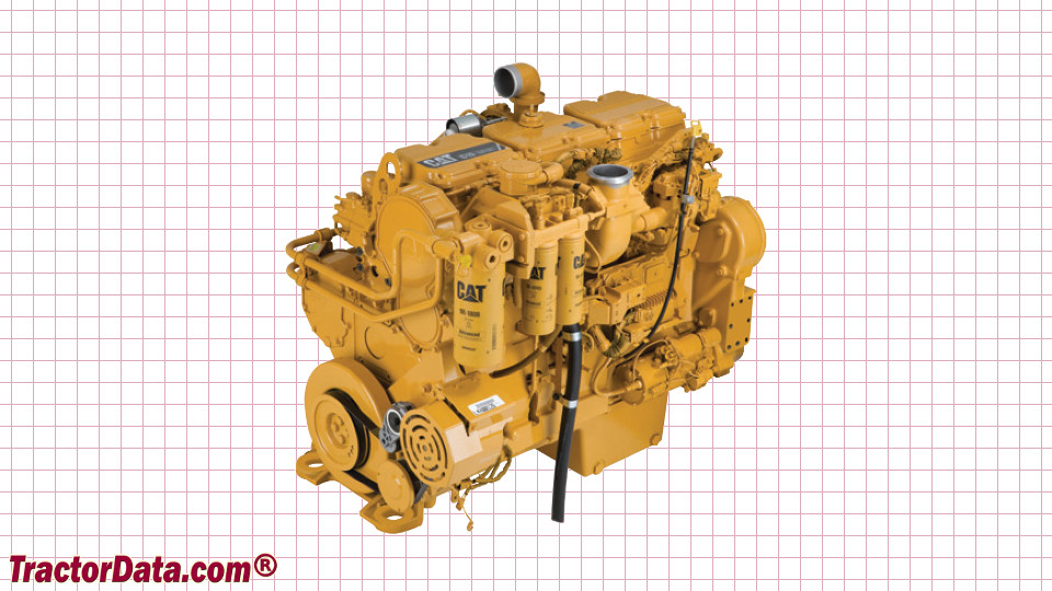 Caterpillar D8T engine image