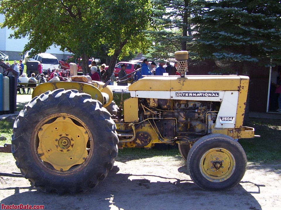 International 2504 industrial tractor.