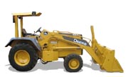 John Deere 210LE tractor photo