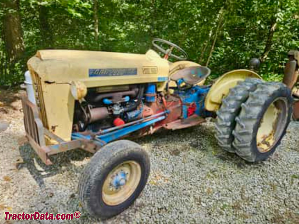 Ford 2000 LCG low center-of-gravity tractor.