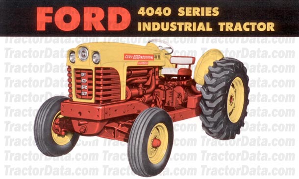 Ford industrial tractor data #4